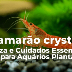 Camarão cristal: Beleza e Cuidados Essenciais para Aquários Plantados!