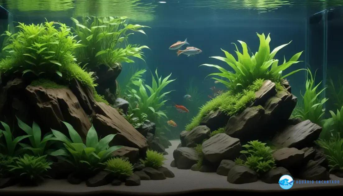 plantas e decoração natural