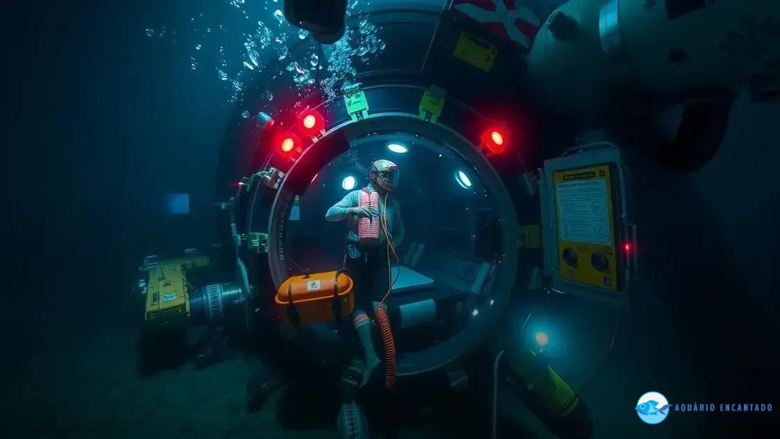 Riscos e precauções em expedições batiscafos Riscos e precauções em expedições batiscafos